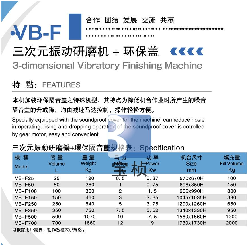 三次元振动研磨机